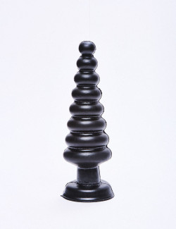 Anal plug Fir tree black