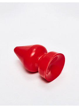 Red butt plug Vendôme 16cm