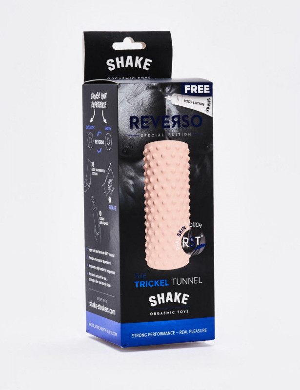 Masturbator Trickel Tunnel Shake Natural packaging Masturbator Trickel Tunnel Shake Natural packaging