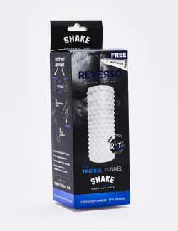 Masturbator Trickel Tunnel Shake Transparent packaging