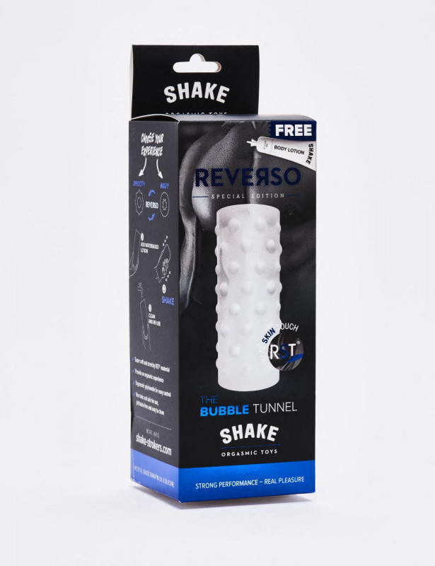 Masturbator Shake Bubble Tunnel Transparent packaging Masturbator Shake Bubble Tunnel Transparent packaging