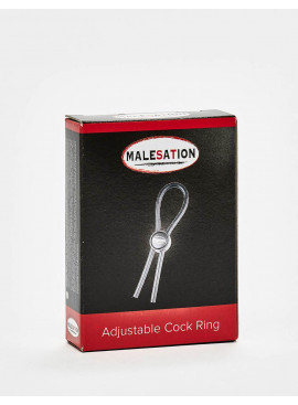 Adjustable silicone cock ring from Malesation packaging