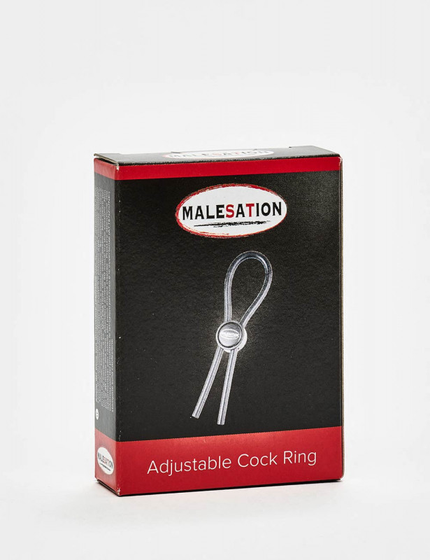 Adjustable silicone cock ring from Malesation packaging Adjustable silicone cock ring from Malesation packaging