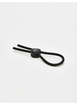Adjustable silicone cock ring black from Malesation