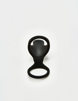 Stand up silicone cock ring from Malesation side