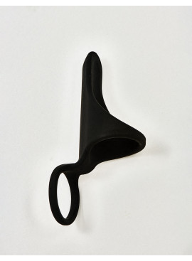 Stand up silicone cock ring