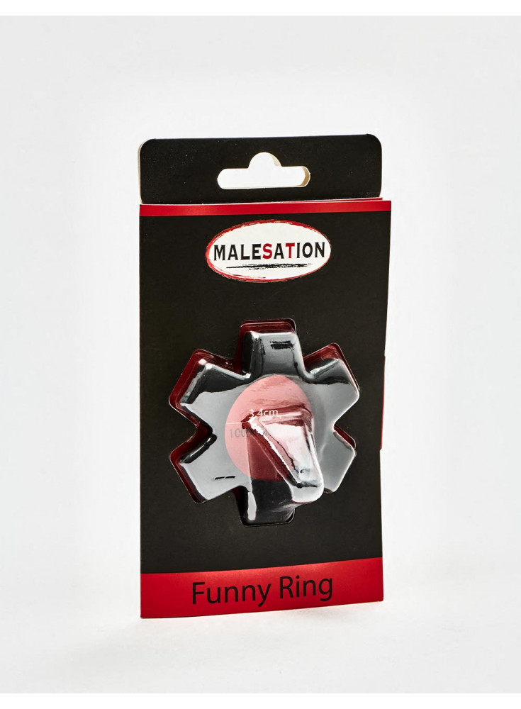 Funny silicone cock ring from Malesation packaging