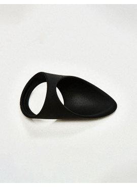 Cock up black silicone cock ring from Malesation