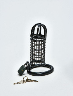 BDSM Chastity Cage from Black Line