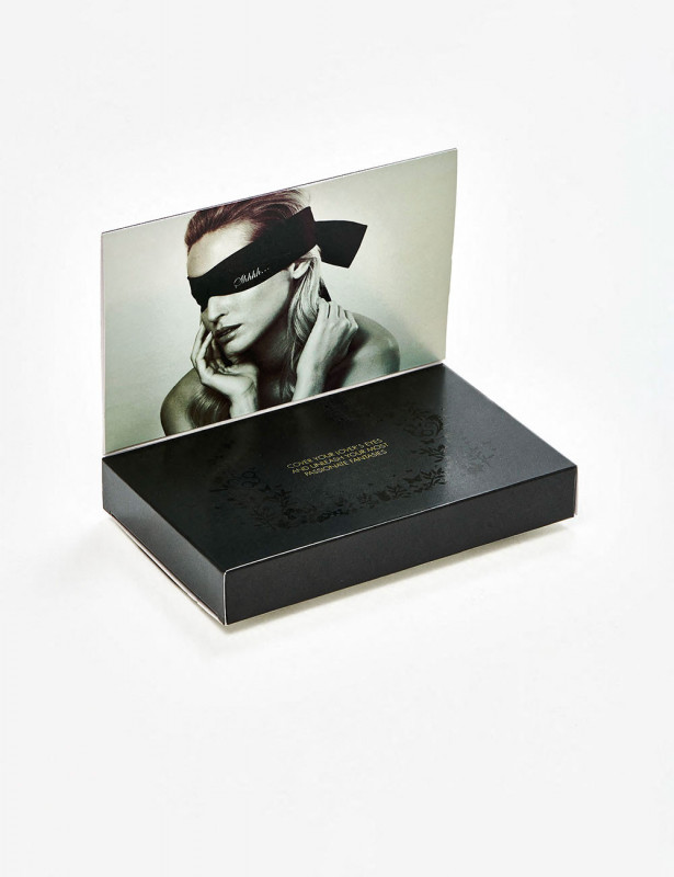 Shhh Blindfold BDSM packaging Shhh Blindfold BDSM packaging