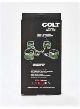 Colt Camo Hog Tie cuffs back packaging