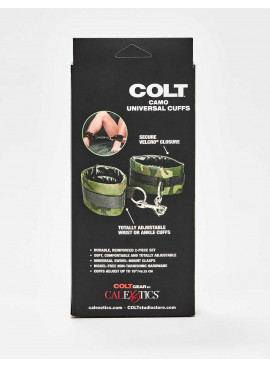 Wrist or Ankle Cuffs Camo Universal from Colt packaging