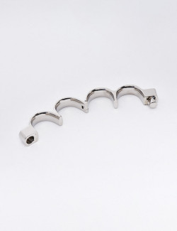 Metal BDSM Cuffs from Black-Line