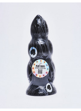 XL Dildo from All Black in 23cm  packaging