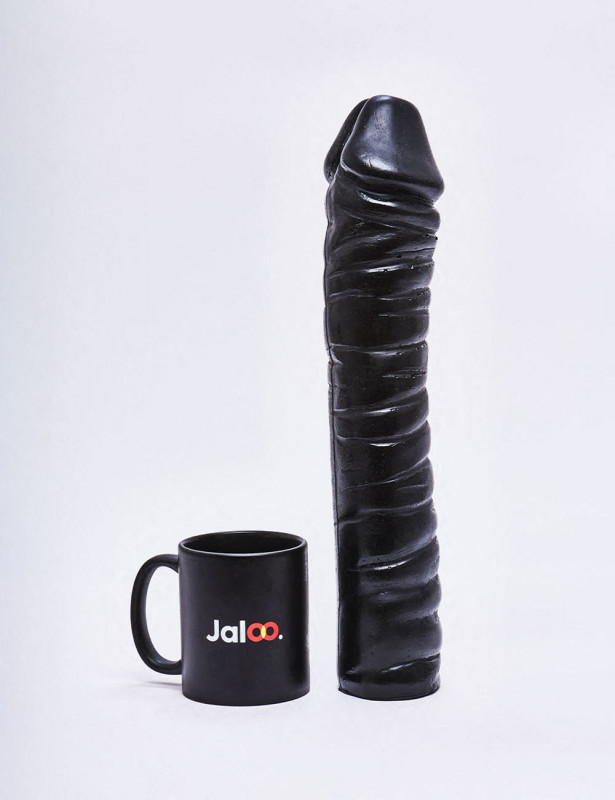 XL Dildo from All Black in 38cm XL Dildo from All Black in 38cm