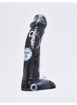 XL Dildo from All Black in 34cm packaging