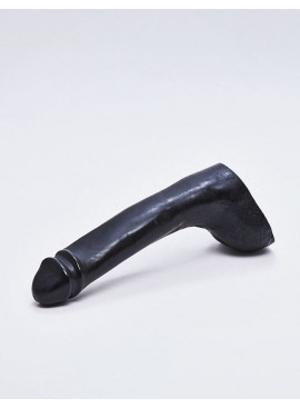 XL Dildo from All Black in 28cm detail