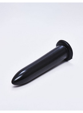 Suction Cup Dildo from All Black in 19cm detail