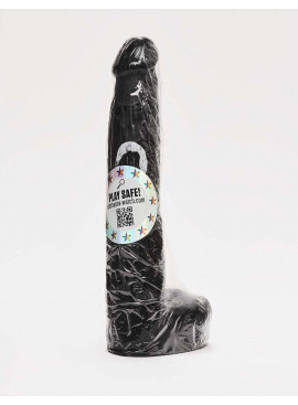 Realistic Dildo from All Black in 21cm packaging