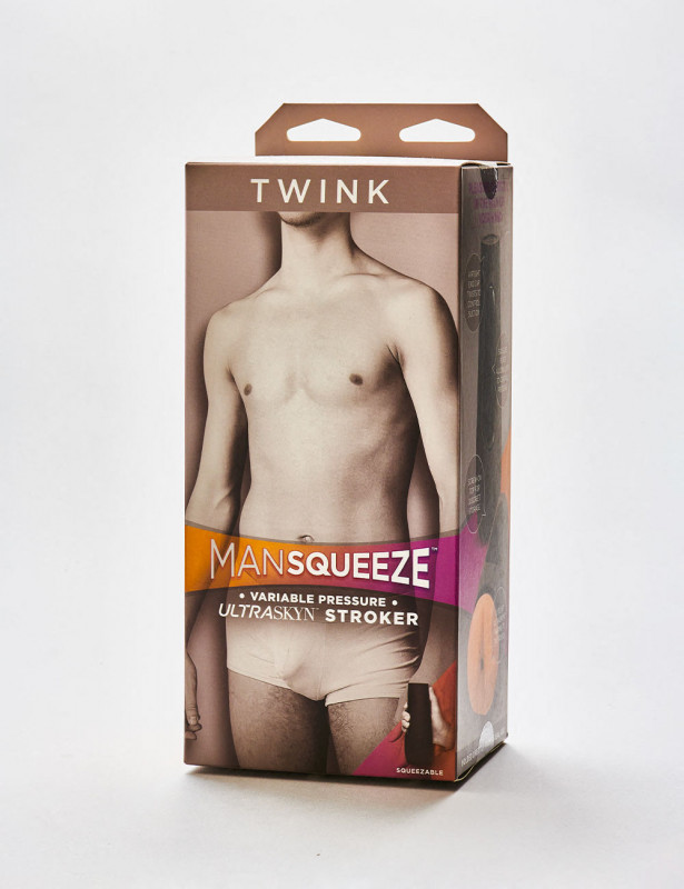 Masturbator Doc Johnson Man Squeeze Twink packaging Masturbator Doc Johnson Man Squeeze Twink packaging
