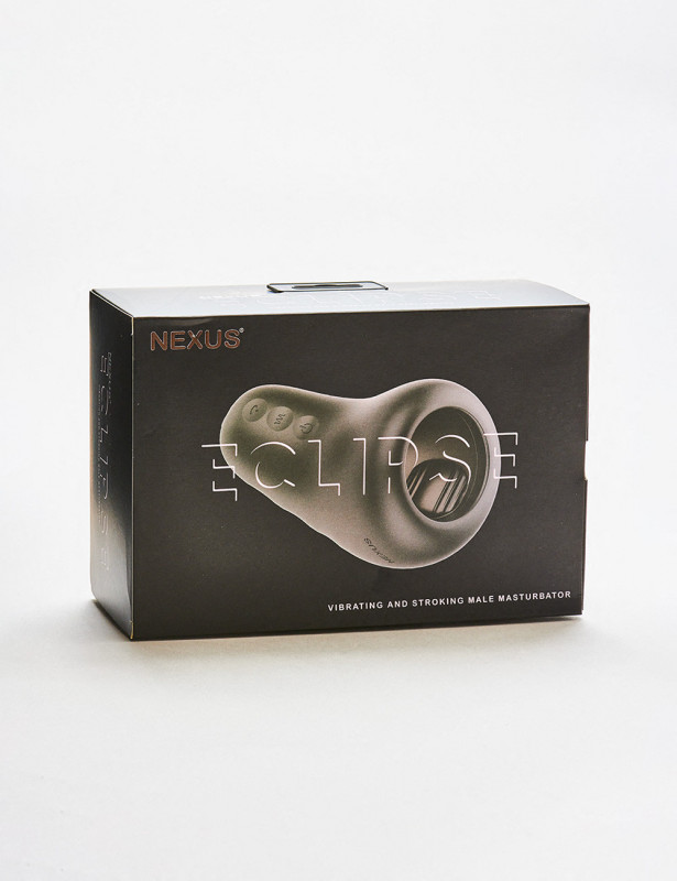 Eclipse Vibrating & Stroking Masturbator from Nexus packaging Eclipse Vibrating & Stroking Masturbator from Nexus packaging