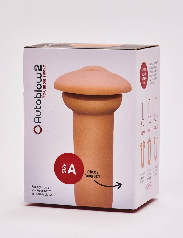 Sleeve for Autoblow 2+ Mastubator Size A packaging Sleeve for Autoblow 2+ Mastubator Size A packaging