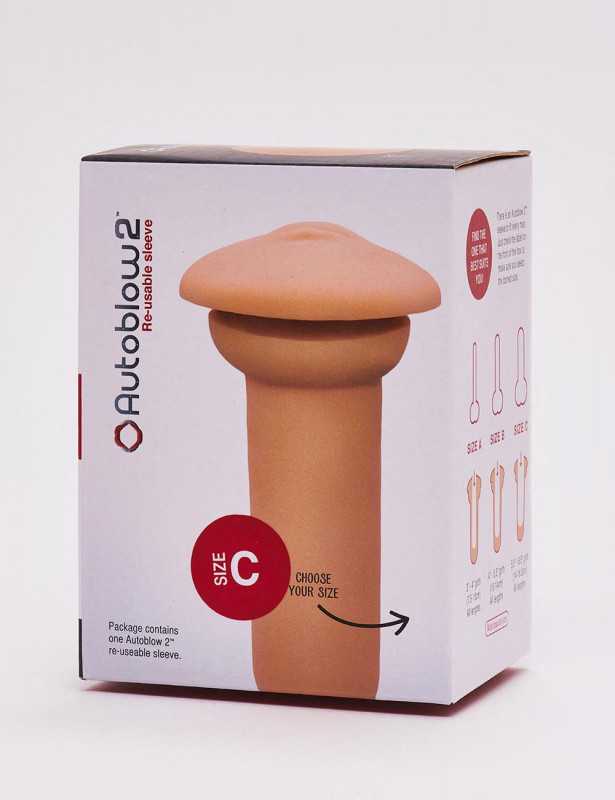 Sleeve for Autoblow 2+ Mastubator Size C packaging Sleeve for Autoblow 2+ Mastubator Size C packaging