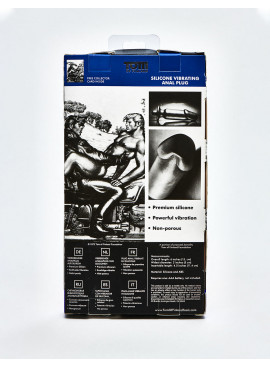Tom Of Finland Silicone Vibrating Butt Plug packaging
