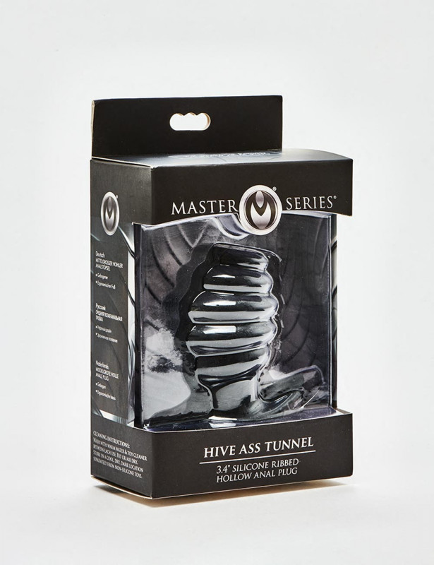 Anal Plug Hive Ass Tunnel from Master Series packaging Anal Plug Hive Ass Tunnel from Master Series packaging