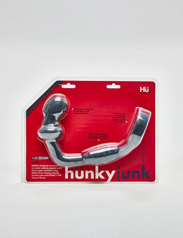 Size M Anal Plug & Cock Ring Ripple Asslock from Hünkyjunk packaging Size M Anal Plug & Cock Ring Ripple Asslock from Hünkyjunk packaging