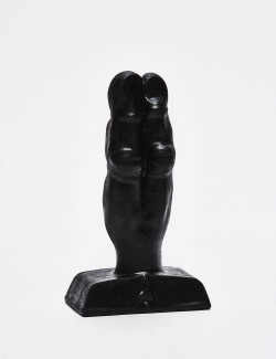 Black anal plug 10cm Two Fingers Zizi XXX