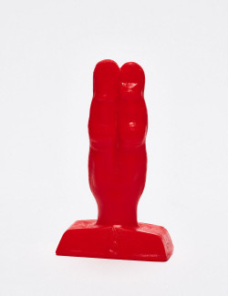 Red anal plug 10cm Two Fingers Zizi XXX