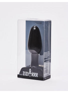 Black anal plug 9.5cm Torena Zizi XXX packaging