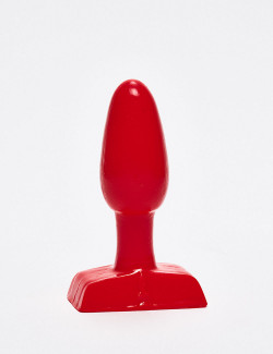 Red anal plug 9.5cm Torena Zizi XXX