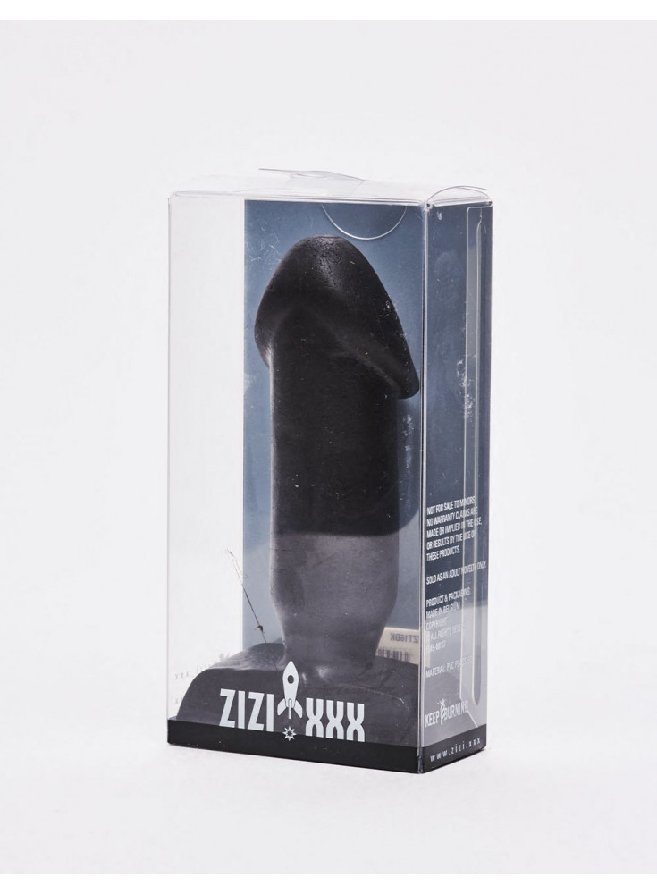 Black anal plug 10cm Kokku Zizi XXX packaging