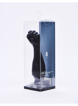 Black anal plug 18.5cm One Fist Zizi XXX packaging