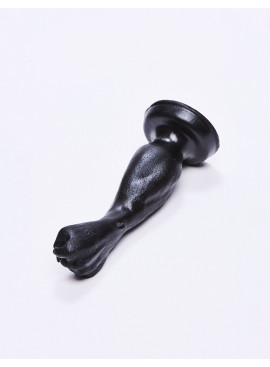 Black anal plug 18.5cm One Fist