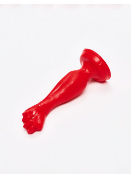 Red anal plug 18.5cm One Fist