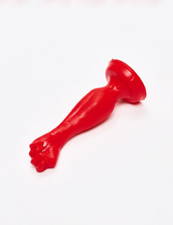 Red anal plug 18.5cm One Fist