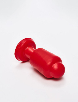 Red anal plug 14cm Magnus