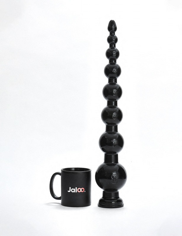 Big Dildo Graduated Bead Hose 48cm from Hosed Big Dildo Graduated Bead Hose 48cm from Hosed