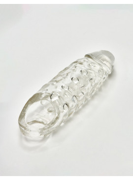 Transparent Penis Sleeve Cock Enhancer by Tom of Finland packaging