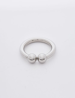 55mm Ze Big Horse Shoe Steel Cock Ring From Dark Line