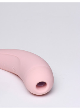 Pink Curvy Air Pulse Stimulator detail