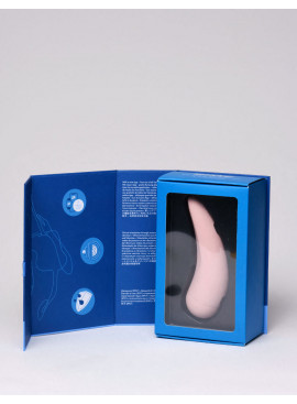 Pink Curvy Air Pulse Stimulator & Vibrator by Satisfyer packaging