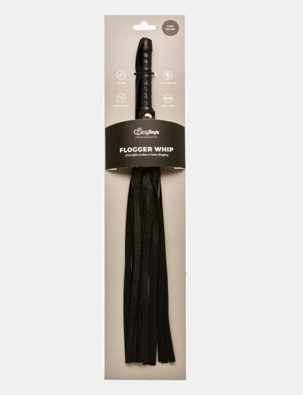 EasyToys Flogger Whip Leather