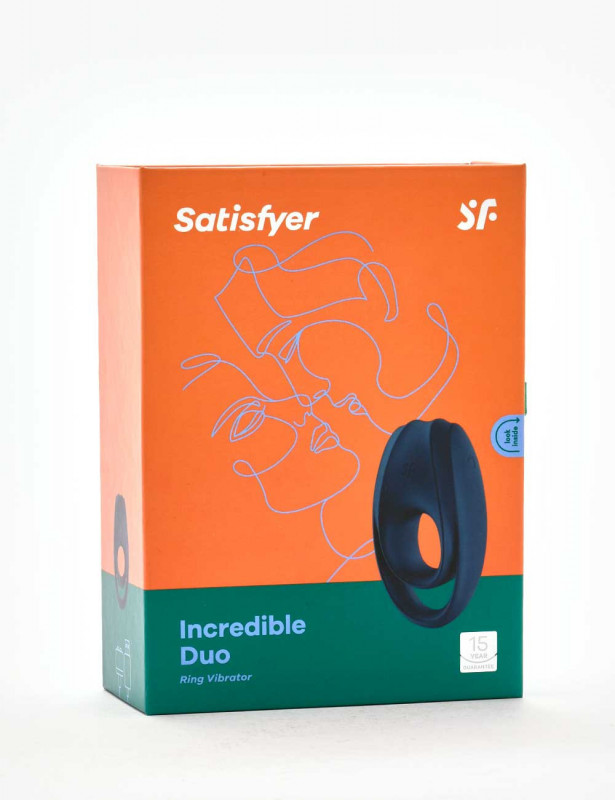 Ring vibrator Incredible Duo from Satisfyer packaging