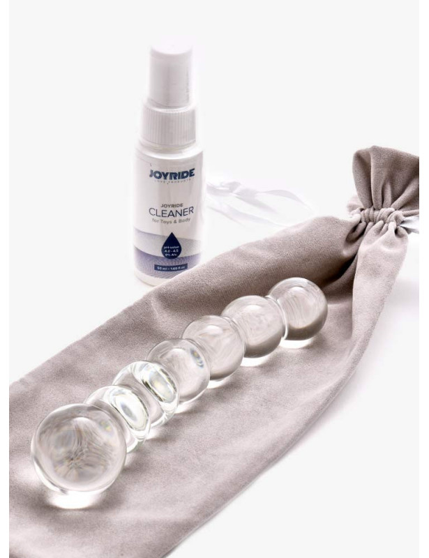 Premium Glass Dildo 19 cm JoyRide