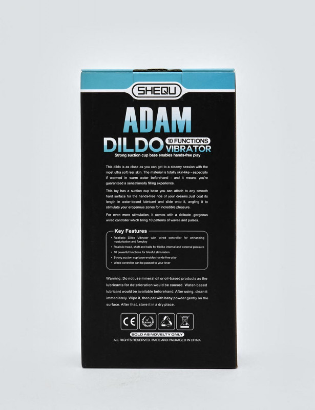 Realistic & Vibrating Dildo Shequ Adam