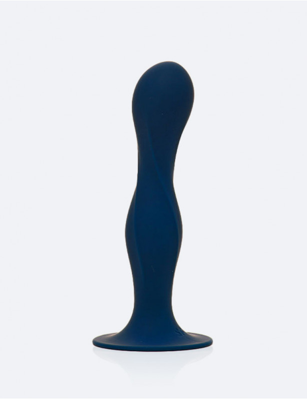 Double Ball-R Dark Blue Dildo